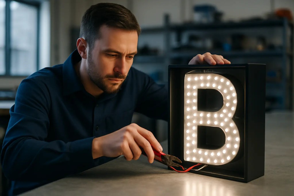 LED Signage Fabrication Service: What Engineers Buy