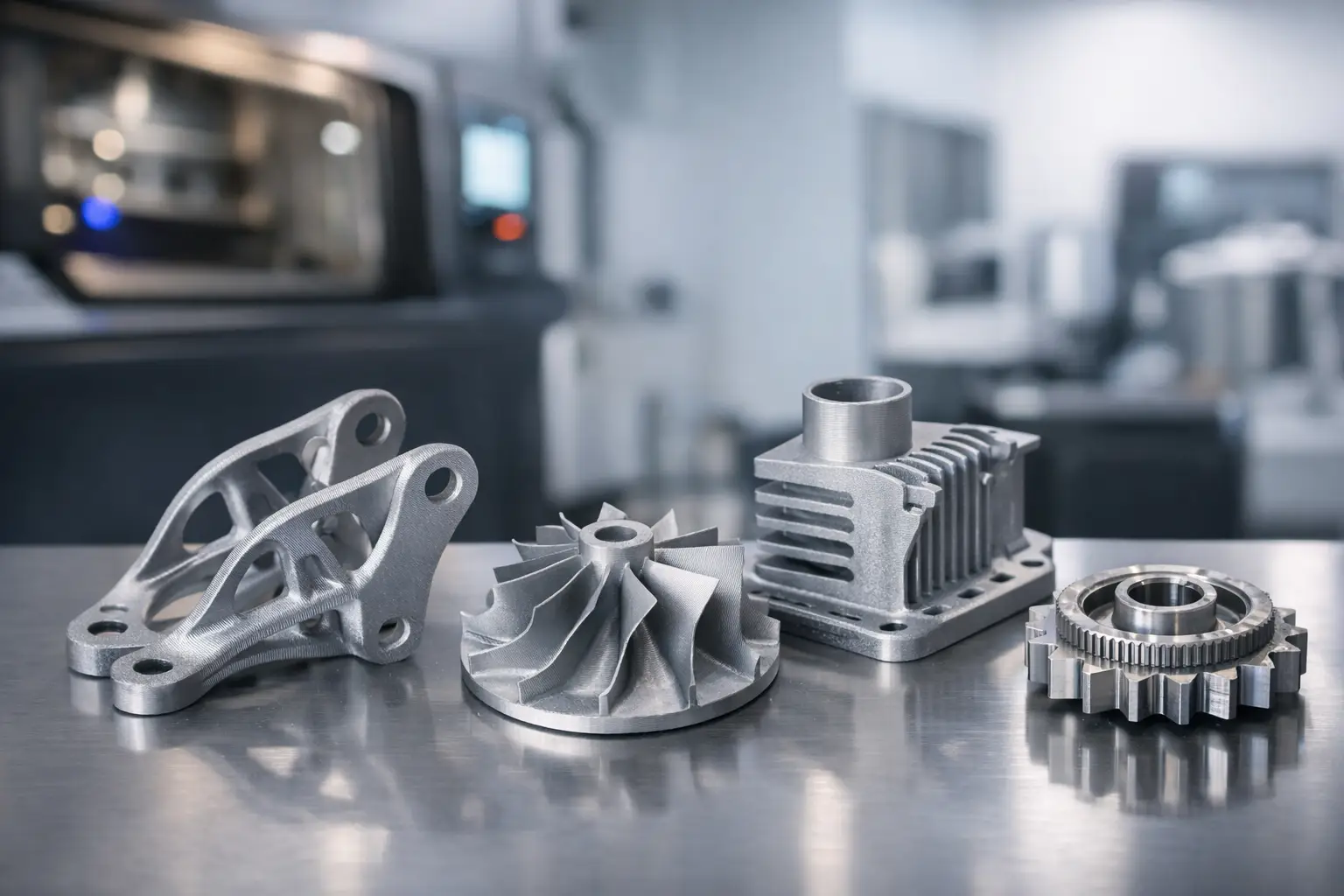 Metal SLM AlSi10Mg Parts for Production Use - Additive3D Asia