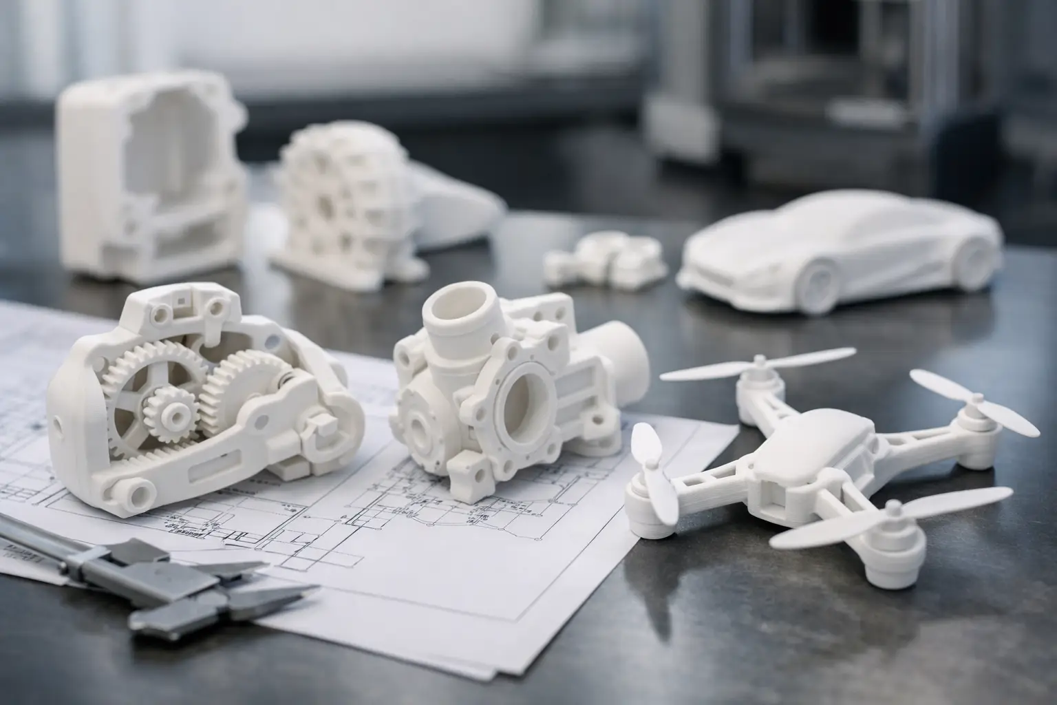 SLS Nylon Functional Prototypes Explained - Additive3D Asia