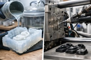 Vacuum Casting vs Injection Molding