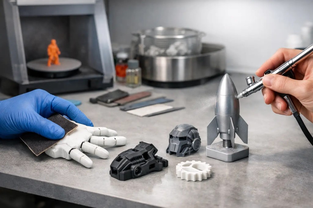 Best Post Processing Methods for 3D Printed Parts