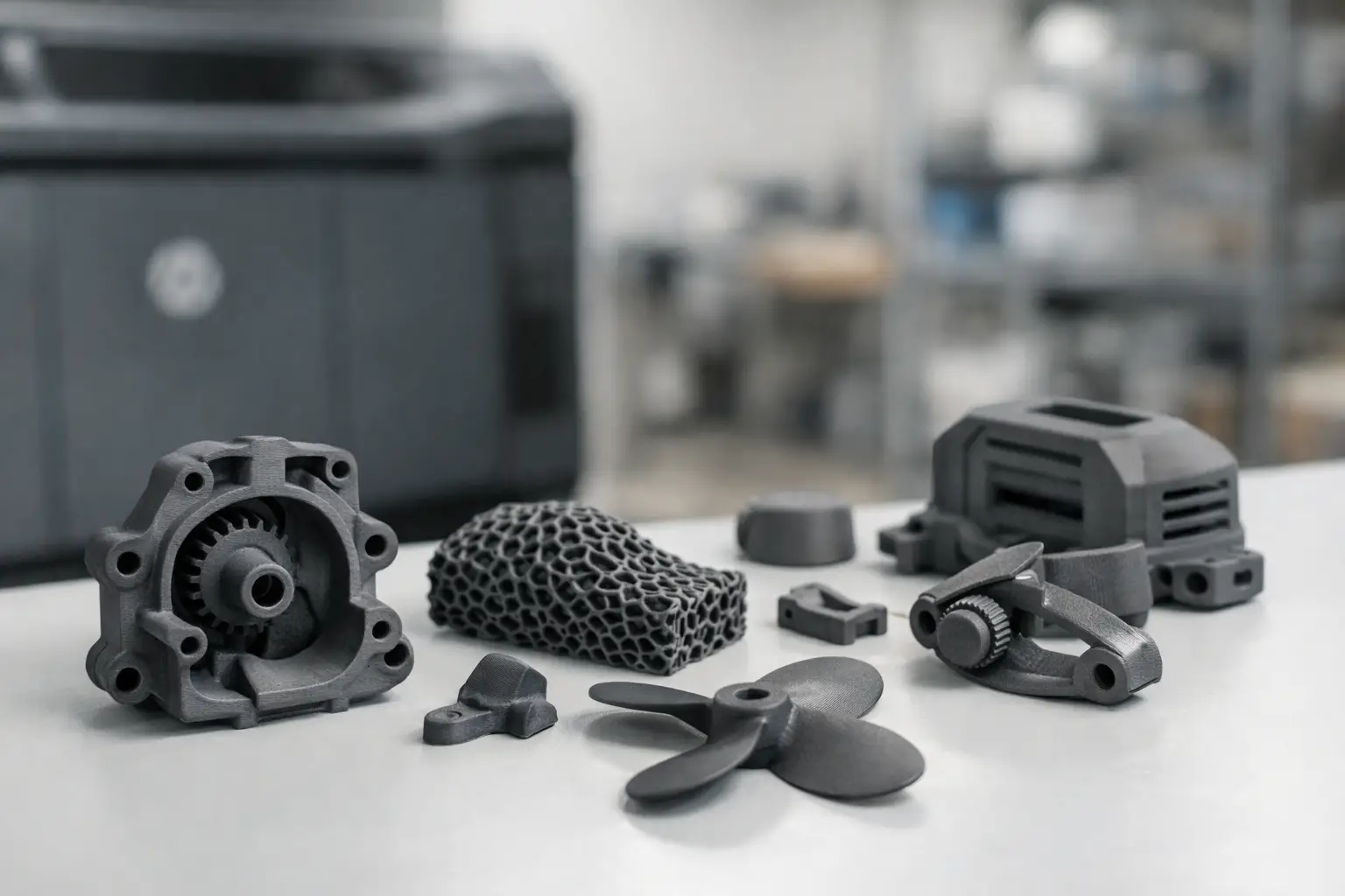 HP MJF Nylon PA12 Parts for Production Use - Additive3D Asia
