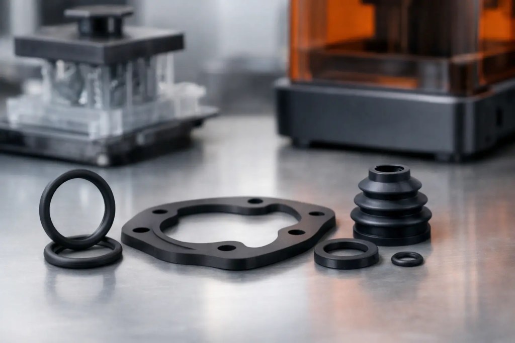 Rubber-Like SLA Resin for Gaskets and Seals