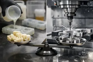 Urethane Casting vs CNC Machining Cost Tradeoffs
