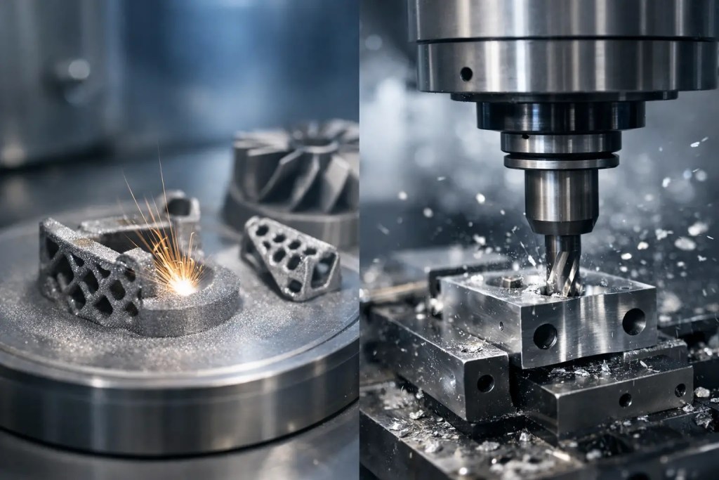 Metal Printing vs Machining: What Fits Best?