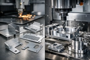 Sheet Metal vs CNC: Which Fits the Part?