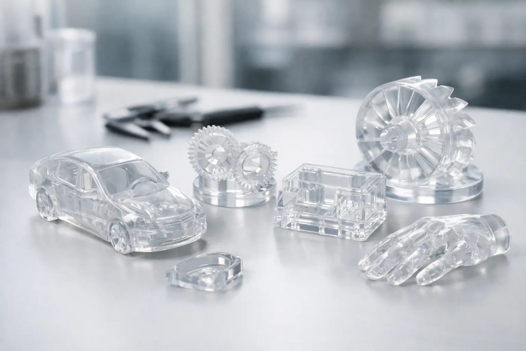 Transparent Resin Prototype Applications
