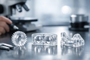 Clear Resin Parts for Optical Validation