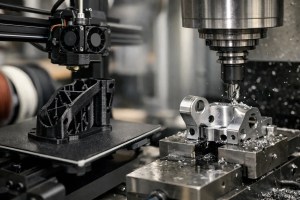 How 3D Printing & CNC Machining Work Together