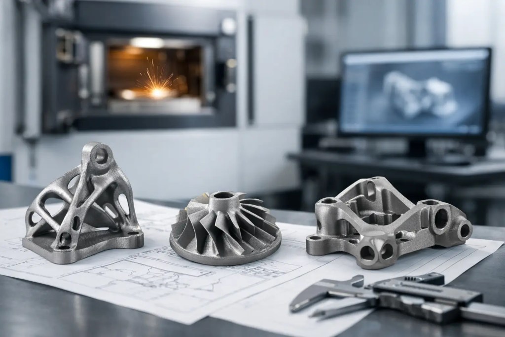 How to Design Supportless Metal Parts for SLM