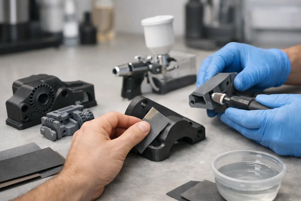 How to Finish Printed Parts for Production Use