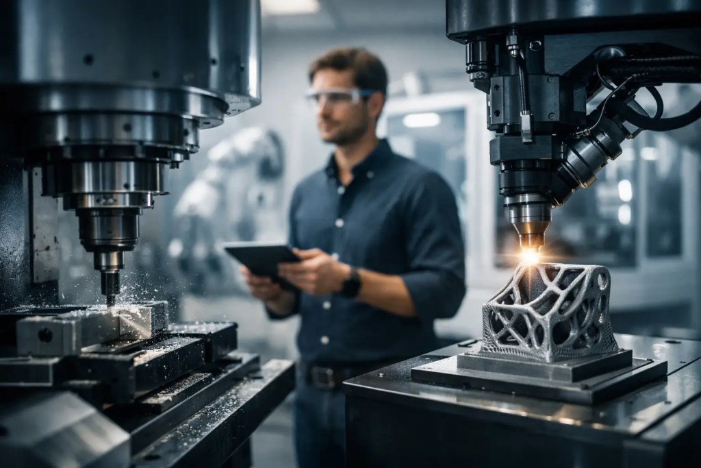 The Future of Hybrid Manufacturing Workflows