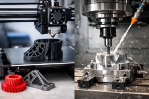 Additive Manufacturing vs CNC: When to Use Each